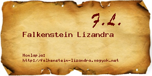 Falkenstein Lizandra névjegykártya